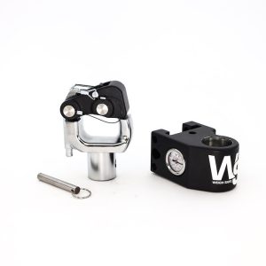 Weigh Safe Pintle Hook, Compatible with Existing Steel Weigh Safe Slider Hitch, With Built-IN Scale, Powder Coated Steel – SWS01-PA