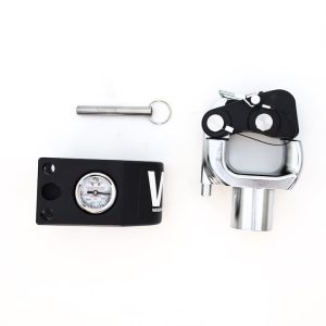 Weigh Safe Pintle Hook, Compatible with Existing Steel Weigh Safe Slider Hitch, With Built-IN Scale, Powder Coated Steel – SWS01-PA