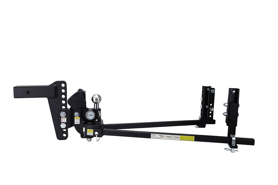 Weigh Safe Weight Distribution Hitch, True Tow Heavy Weight, Trunion Style, 18500 Pound Gross Trailer Weight – TTHW8-2.5