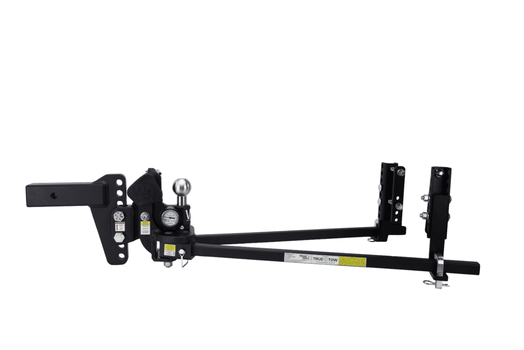 Weigh Safe Weight Distribution Hitch, True Tow Heavy Weight, Trunion Style, 18500 Pound Gross Trailer Weight – TTHW6-2.5