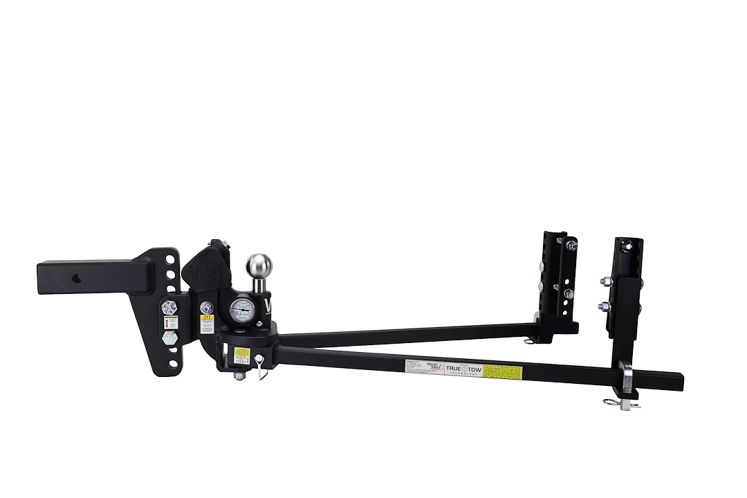 Weigh Safe Weight Distribution Hitch, Trunion Style, 12500 Pound Gross Trailer Weight, With 2-1/2 Inch Shank/ 6 Inch Drop – TTMW6-2.5XL