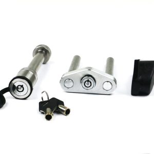 Weigh Safe Trailer Hitch Pin, For Use with Weigh Safe Dual Ball Mounts, Locking Dual Pin Assembly and Hitch Pin Set, With 2 Keys – WS06