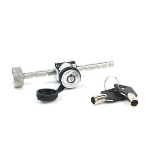 Weigh Safe Trailer Coupler Lock, Barbell, 1/4 Inch Diameter X 4-1/2 Inch Length, Stainless Steel – WS11