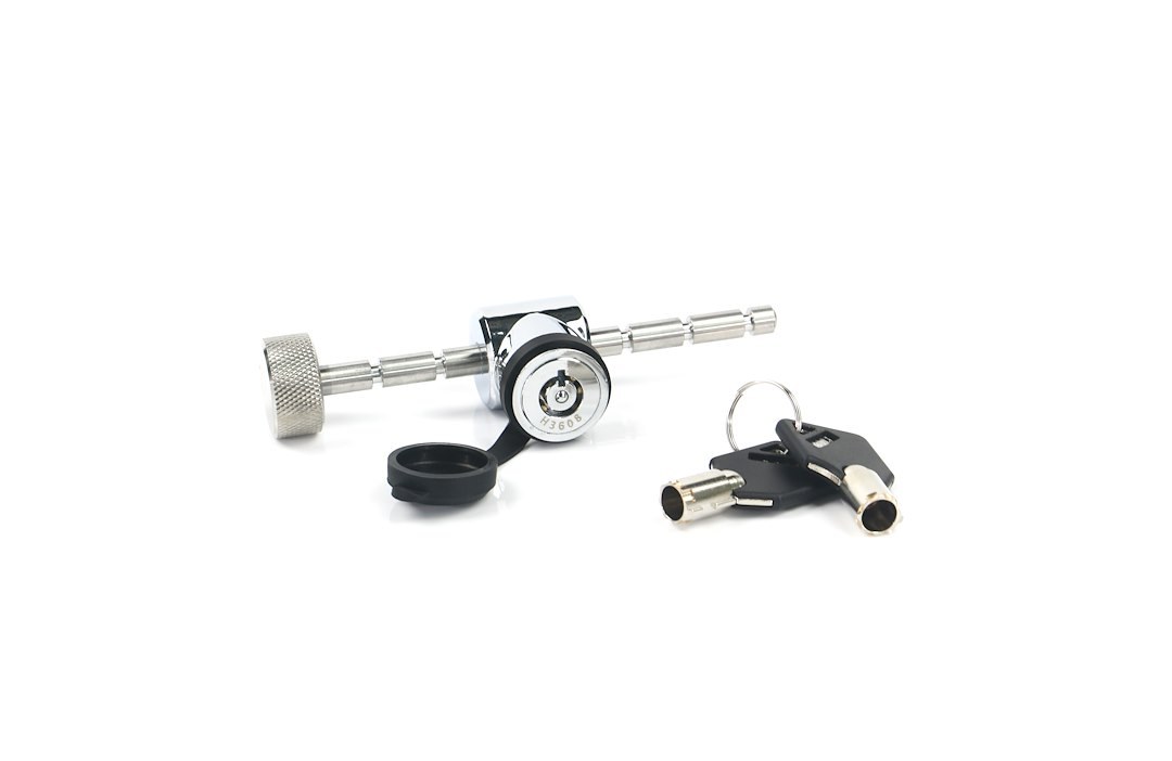 Weigh Safe Trailer Coupler Lock, Barbell, 1/4 Inch Diameter X 4-1/2 Inch Length, Stainless Steel – WS11