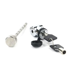 Weigh Safe Trailer Coupler Lock, Barbell, 1/4 Inch Diameter X 4-1/2 Inch Length, Stainless Steel – WS11