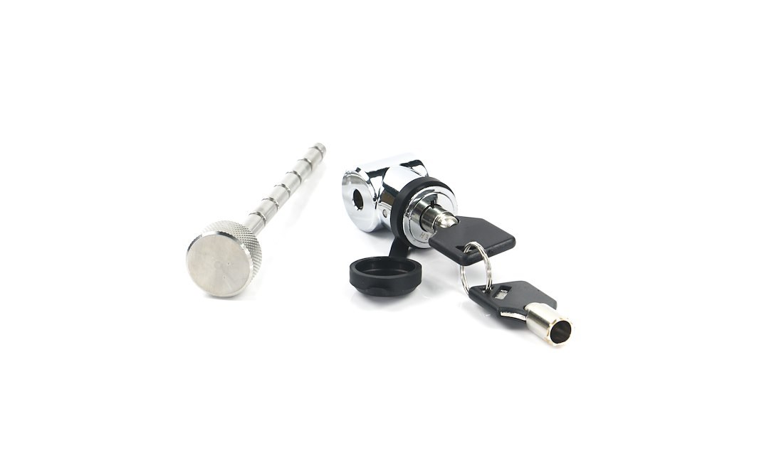 Weigh Safe Trailer Coupler Lock, Barbell, 1/4 Inch Diameter X 4-1/2 Inch Length, Stainless Steel – WS11