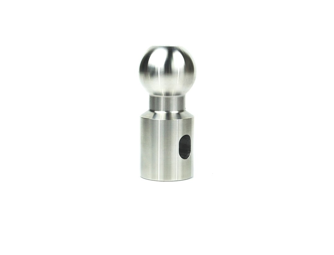 Weigh Safe Trailer Hitch Ball, 1-7/8 Inch Ball, 7,500 Pound Weight Capacity, Stainless Steel – WSB-L