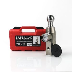 Weigh Safe Gooseneck Trailer Hitch Ball, 2-5/16 Inch Ball, 7500 Capacity/ 30000 Pound Gross Trailer Weight, With Weigh Safe Scale – WSBW