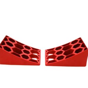 Weigh Safe Wheel Chock, Bright Orange, Plastic, Set of 4 – WS-DWCS