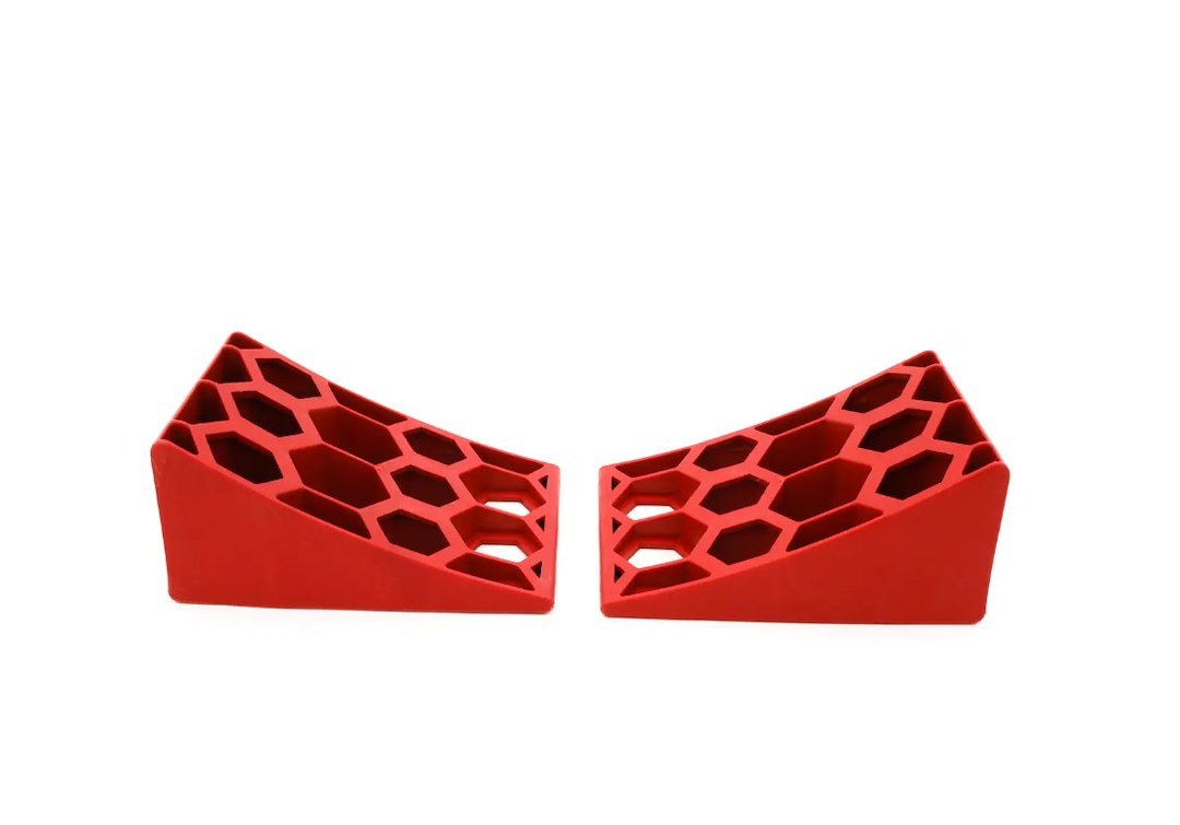 Weigh Safe Wheel Chock, Bright Orange, Plastic, Set of 4 – WS-DWCS