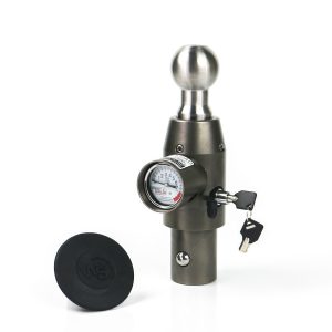 Weigh Safe Gooseneck Trailer Hitch Ball, 2-5/16 Inch Ball, 7500 Capacity/ 30000 Pound Gross Trailer Weight, With Weigh Safe Scale – WSOEM