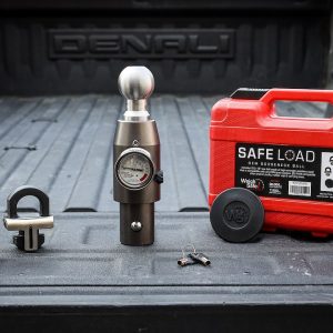 Weigh Safe Gooseneck Trailer Hitch Ball, Safe Load, For Use with Ram OE Puck System, 2-5/16 Inch Ball with Built-IN Scale – WSOEMPR