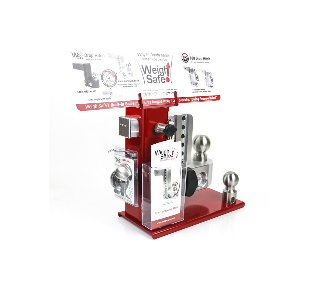 Weigh Safe Point of Purchase Display, Counter Top Display – WSPOPCT
