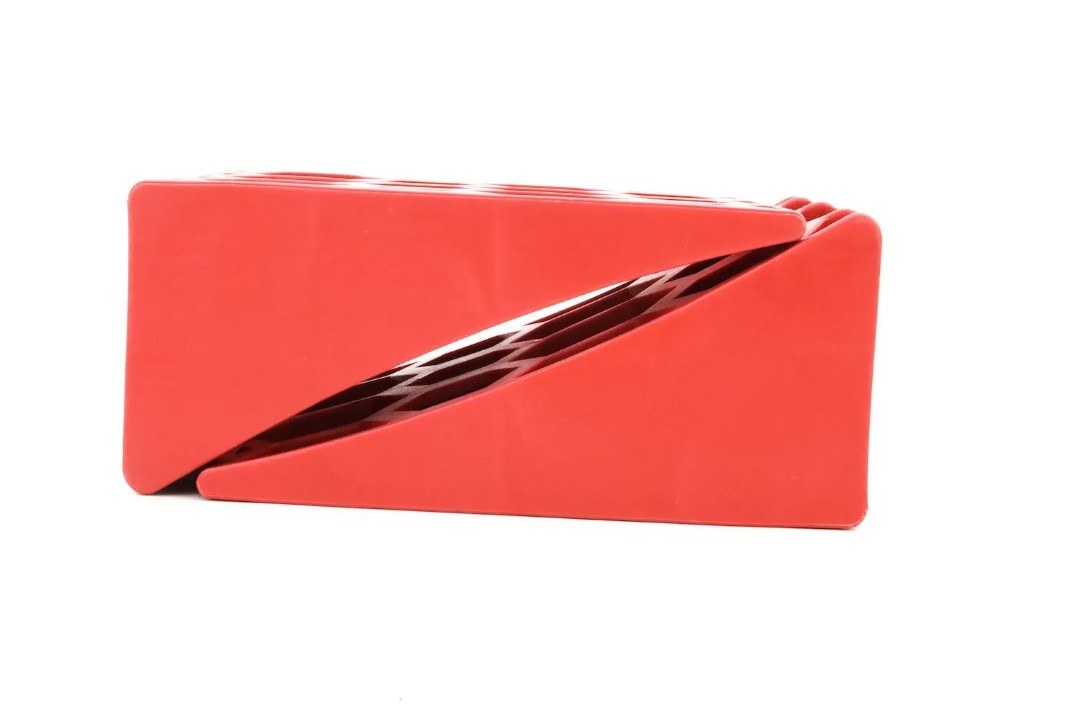 Weigh Safe Wheel Chock, Bright Orange, Plastic, Set of 2 – WS-WCS