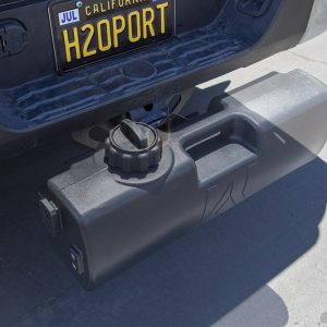 Waterport Camp Shower Mount, Trailer Hitch Receiver Mount for Waterport Day Tank™ Camp Showers, Fits Upto 1.5 Inch Diameter Bars or Rail – WX1101