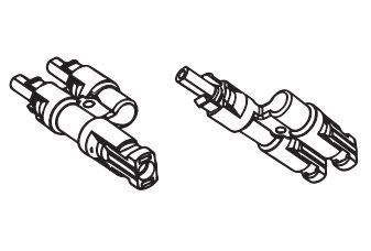 Xantrex Llc Solar Panel Connector, Used to Connect Xantrex Expansion Panel to Solar Charging Kit, Set of 2 – 708-0050