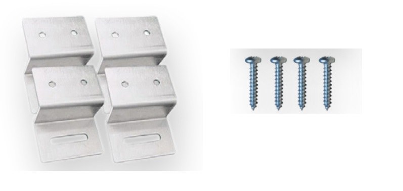 Xantrex Llc Solar Panel Mounting Kit, Use to Mount Xantrex Solar Panels to a Flat Surface – 708-0070