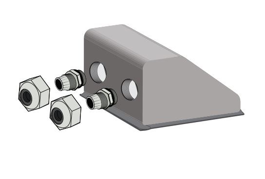 Xantrex Llc Solar Power Cable Entry Plate, Use with Xantrex Solar Kits, Roof Install – 708-0090