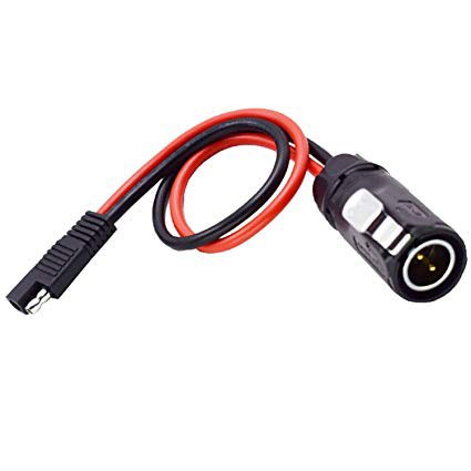 Xantrex Llc Solar Panel Adapter, Use to Connect SAE Style (2 Pin) 12 Volt Connectors to Furrion’s Circular Ports – 708-0120