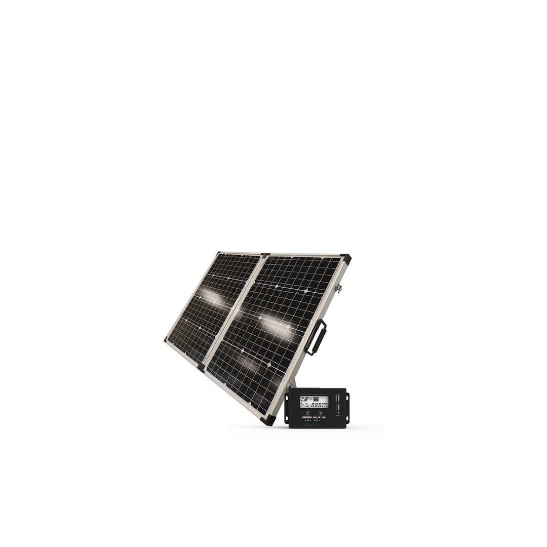 Xantrex Llc Solar Kit, Portable Solar Charging Kit, 160 Watt, Foldable Solar Panel, Fold-Out Legs, 10 Amp PWM Charge Controller – 782-0160-01