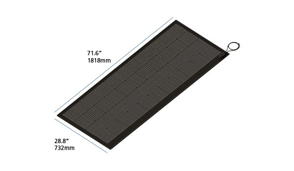 Xantrex Llc Solar Panel, Solar Max, Flexible Solar Panel/ Mono-Crystalline Perc, 220 Watt/ 9.0 Amp Charging Current – 784-0220