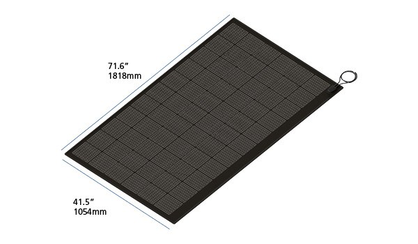 Xantrex Llc Solar Panel, Solar Max, Flexible Solar Panel/ Mono-Crystalline Perc, 330 Watt/ 9.0 Amp Charging Current – 784-0330