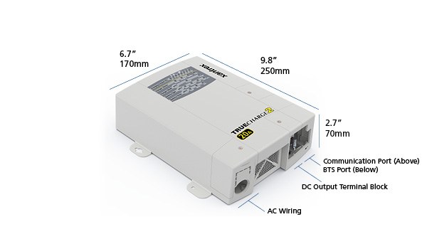 Xantrex Llc Battery Charger, Truecharge, For 12 Volt Batteries, Automotive 3-BANK Charger, 90 to 265 Volt Power Supply – 804-1220-02