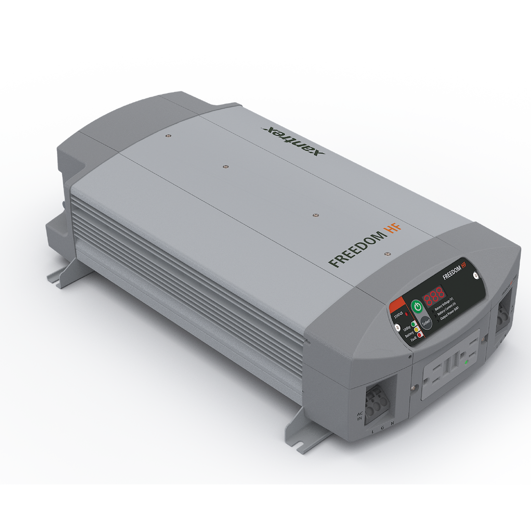 Xantrex Llc Power Inverter, Freedom Hf Series, Inverts 12 Volt DC to 115 Volt AC, 1000 Watts Output/ 2000 Watts Surge – 806-1020