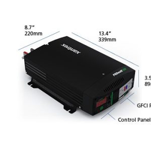 Xantrex Llc Power Inverter, Prowatt, Inverts 12 Volt DC to 230 Volt AC, 900 Watts Output/ 2000 Watts Surge, 90 Percent Efficiency – 806-1210