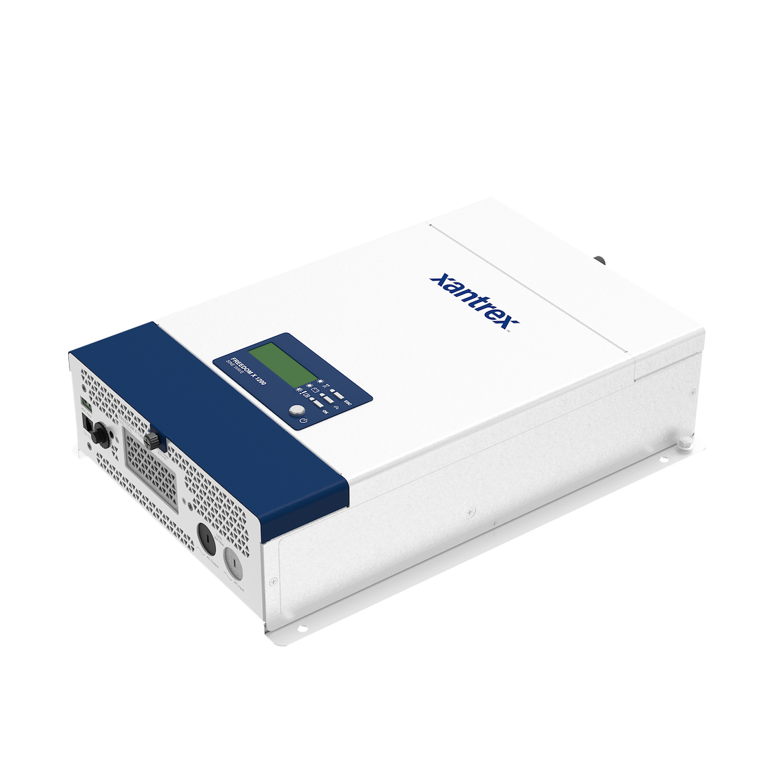 Xantrex Llc Power Inverter, Freedom X, Inverts 12 Volt DC to 120 Volt AC, 1200 Watts Continuous/ 2400 Watts Surge, 10 Ampere Continuous – 806-1212