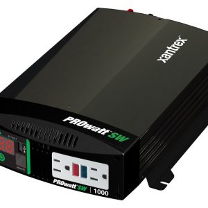 Xantrex Llc Power Inverter, Prowatt, Inverts 12 Volt DC to 120 Volt AC, 1800 Watts Output/ 3000 Watts Surge, 90 Percent Efficiency – 806-1220
