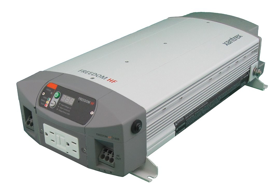 Xantrex Llc Power Inverter, Freedom Hf Series, Inverts 12 Volt DC to 115 Volt AC, 1800 Watts Output/ 3600 Watts Surge – 806-1840