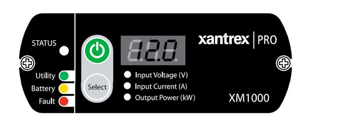 Xantrex Llc Power Inverter Remote Control, XM1000, For Connecting XM1000 Series Inverter, With LED Indicator/ on/ Off Push Button Switch – 808-7122