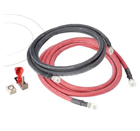 Xantrex Llc Battery Cable, Eyelet Terminal, 1 Red Positive and 1 Black Negative – 809-082G