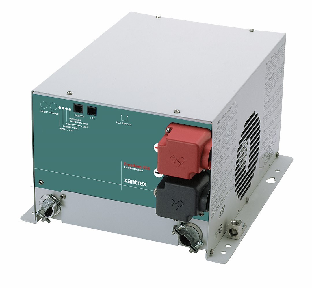 Xantrex Llc Power Inverter, Freedom 458, Inverts 12 Volt DC to 120 Volt AC, 2000 Watts Output/ 6000 Watts Surge – 81-2010-12