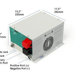 Xantrex Llc Power Inverter, Freedom 458, Inverts 12 Volt DC to 120 Volt AC, 2000 Watts Output/ 6000 Watts Surge – 81-2022-12