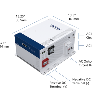 Xantrex Llc Power Inverter/ Battery Charger, Freedom Sw Series, For 12 Volt Batteries, 12 Volt DC Input Voltage – 815-2012