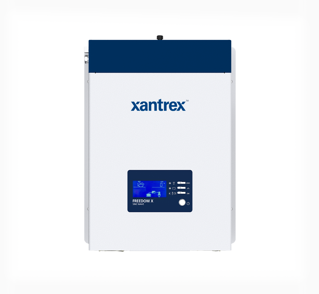 Xantrex Llc Power Inverter, Freedom X, Inverts 12 Volt DC to 120 Volt AC, 2000 Watts Continuous/ 4000 Watts Surge, 16.7 Amp Continuous – 817-2000