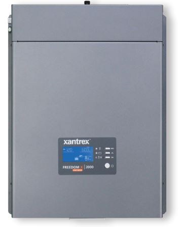 Xantrex Llc Power Inverter, Freedom X, Inverts 24 Volt DC to 120 Volt AC, 2000 Watt Continuous/ 4000 Watt Surge, 16.7 Amp Continuous – 817-2000-21