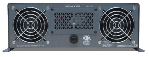 Xantrex Llc Power Inverter, Freedom X, Inverts 24 Volt DC to 120 Volt AC, 2000 Watt Continuous/ 4000 Watt Surge, 16.7 Amp Continuous – 817-2000-21