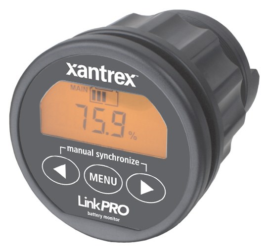 Xantrex Llc Battery Monitor, Linkpro, Monitors Voltage, With Lcd Display, Black – 84-2031-00