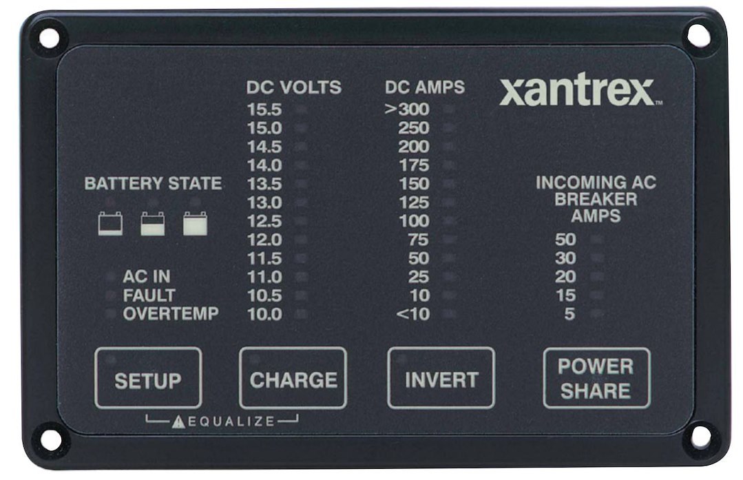 Xantrex Llc Power Inverter Remote Control, Freedom 458, For Connecting Freedom 458 Series Inverter, No Display – 84-2056-01