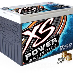 Xs Batteries Battery, D Series, AGM (absorbent Glass Mat), 14 Volt, 2400 Max Amps, Top 580 or M6 Terminal, 10.24 Inch Length, 6.75 Inch Width – D1400