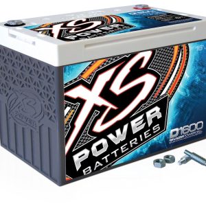 Xs Batteries Battery, D Series, AGM Absorbed Glass Mat, 16 Volt, 2400 Max Amps, Top 587 Terminal, 10.24 Inch Length, 6.46 Inch Width – D1600