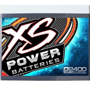 Xs Batteries Battery, D Series, Group 24 AGM (absorbent Glass Mat), 12 Volt, 1056 Cold Cranking Amps, 3500 Max Amps, Top M6 Terminal – D2400