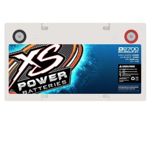 Xs Batteries Battery, D Series, Group 27 AGM (absorbent Glass Mat), 12 Volt, 1144 Cold Cranking Amps, 4300 Max Amps, Top M6 Terminal – D2700