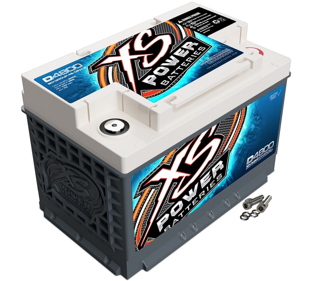 Xs Batteries Battery, D Series, Group 48 AGM (absorbent Glass Mat), 12 Volt, 950 Cranking Amps, 10.94 Inch Length, 6.93 Inch Width – D4800