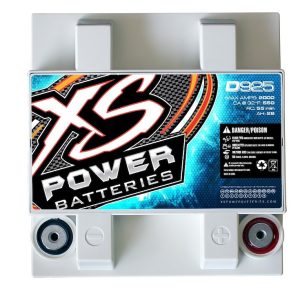 Xs Batteries Battery, D Series, AGM (absorbent Glass Mat), 12 Volt, 2000 Max Amps, Top M6 Terminal, 6.5 Inch Length, 6.93 Inch Width – D925