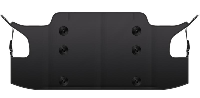Xg Cargo Cargo Area Liner, Sportsman, Flat Edges, Black, Water Proof Heavy Duty Sharkskin ™ Vcp, To Back of 2ND Seat – XG-302