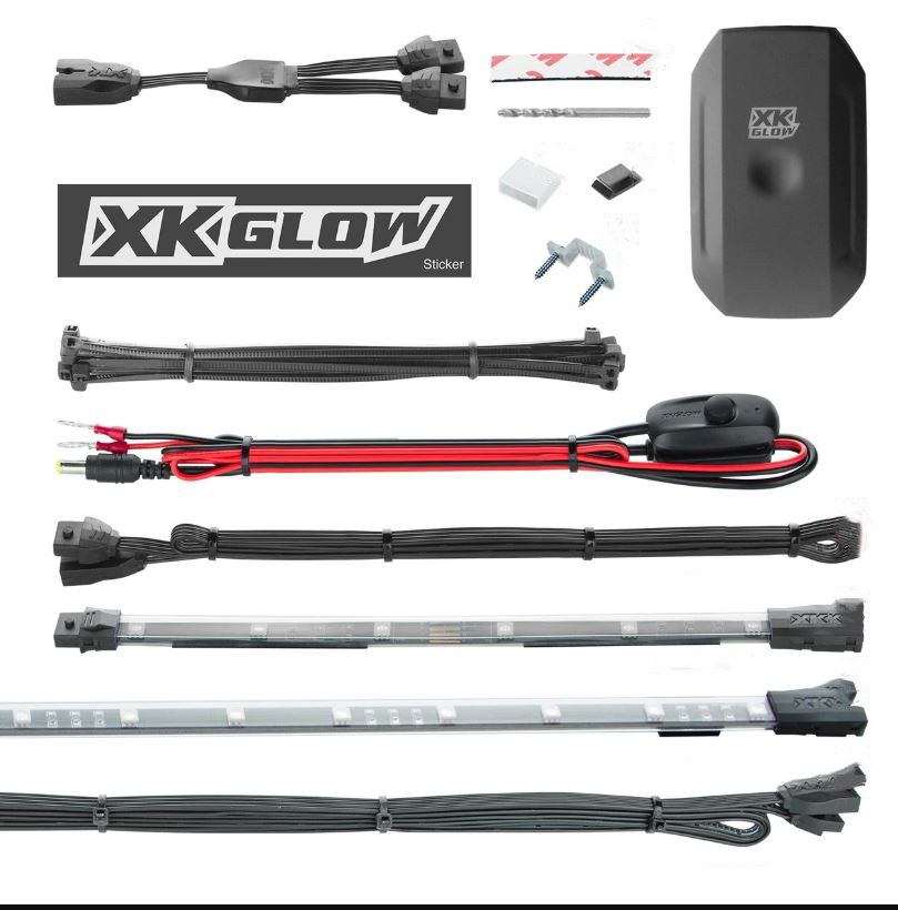 Xk Glow Underbody Light Kit, Xkchrome, LED, Over 16 Million Colors – KS-CAR-ADVANCE